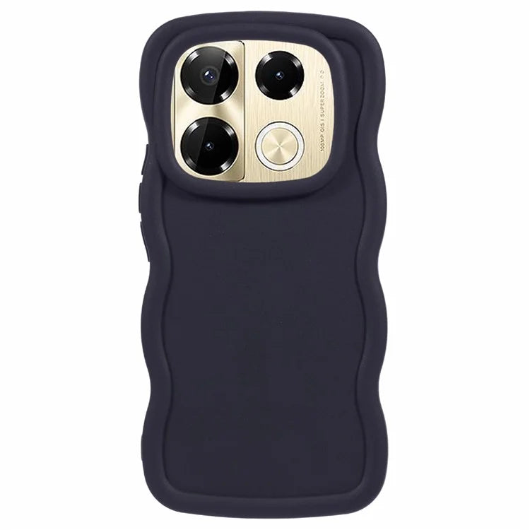 XL Series For Infinix Note 40 Pro 4G / 5G Case Wave Frame TPU Protective Phone Cover