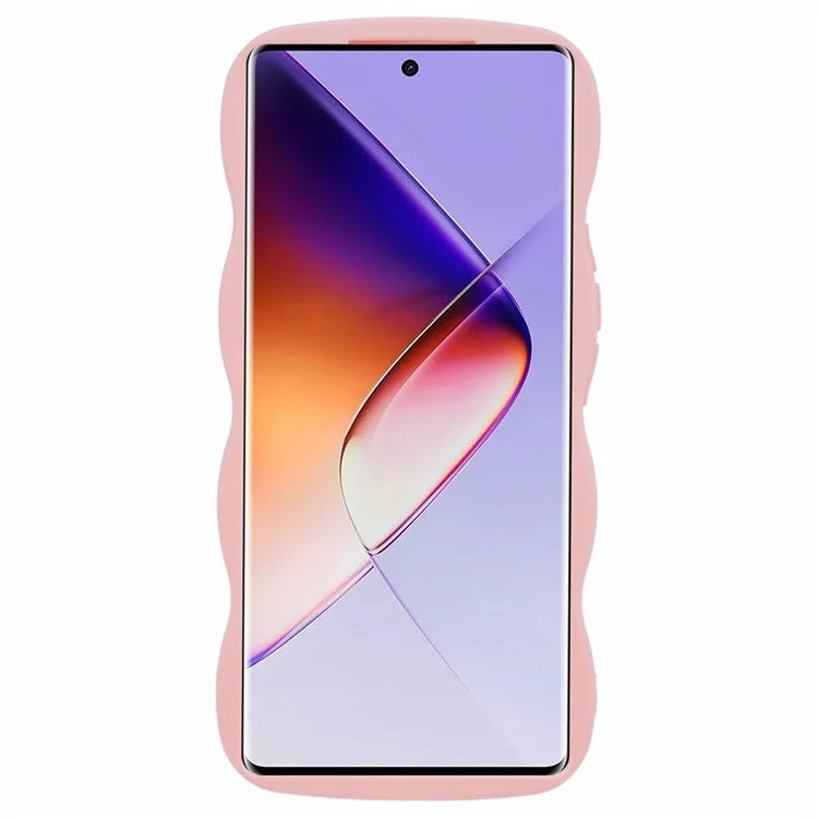 XL Series For Infinix Note 40 Pro 4G / 5G Case Wave Frame TPU Protective Phone Cover