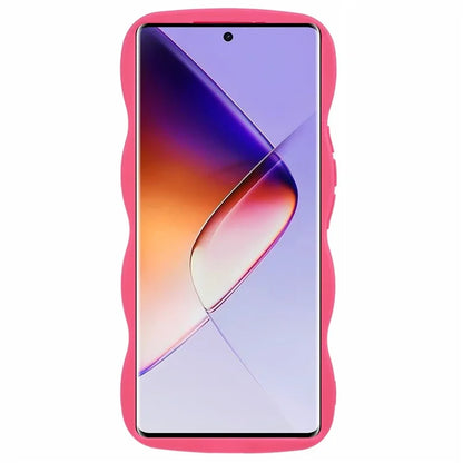 XL Series For Infinix Note 40 Pro 4G / 5G Case Wave Frame TPU Protective Phone Cover