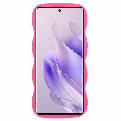 XL Series For Infinix Zero 30 4G Case TPU Phone Cover with Wave Edge Frame