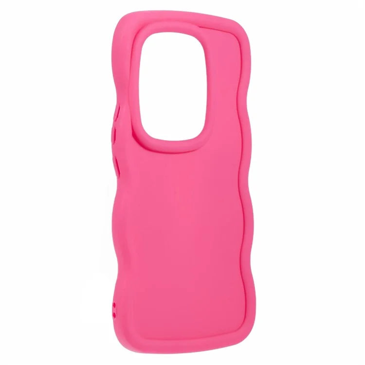 XL Series For Infinix Zero 30 4G Case TPU Phone Cover with Wave Edge Frame