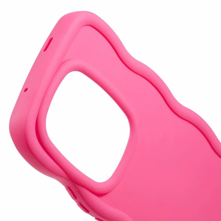 XL Series For Infinix Zero 30 4G Case TPU Phone Cover with Wave Edge Frame
