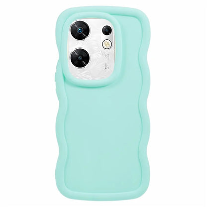 XL Series For Infinix Zero 30 4G Case TPU Phone Cover with Wave Edge Frame