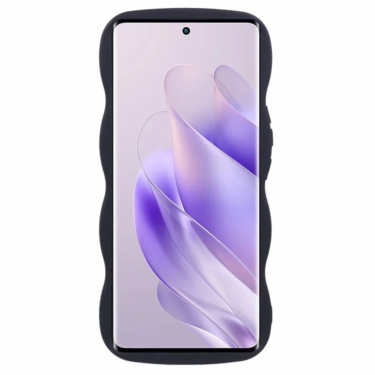 XL Series For Infinix Zero 30 4G Case TPU Phone Cover with Wave Edge Frame