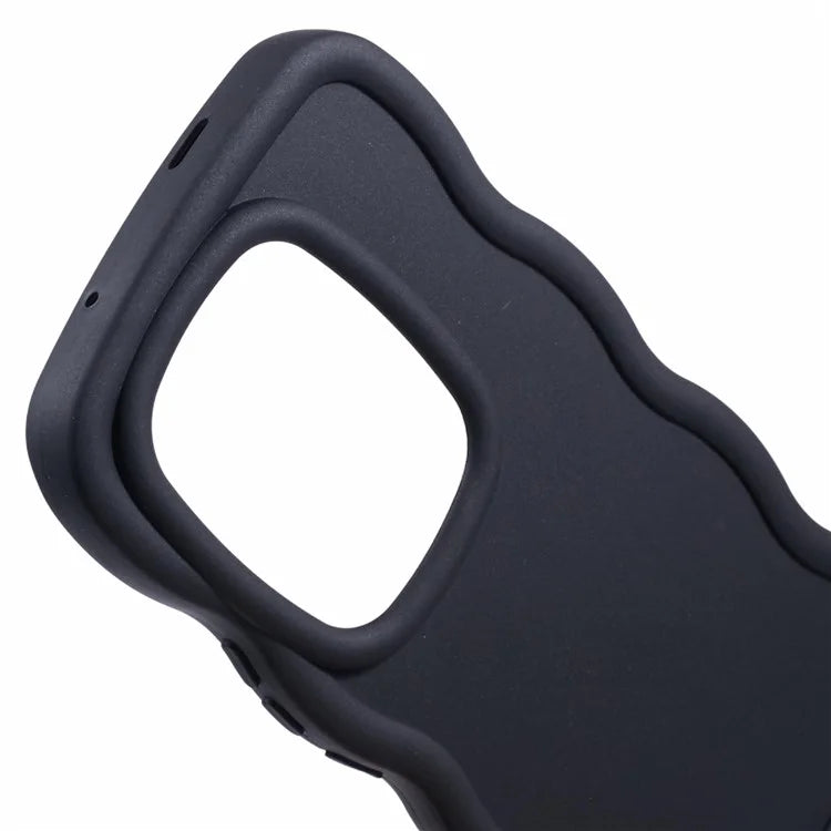 XL Series For Infinix Zero 30 4G Case TPU Phone Cover with Wave Edge Frame