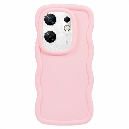 XL Series For Infinix Zero 30 4G Case TPU Phone Cover with Wave Edge Frame