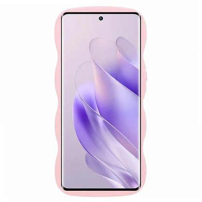 XL Series For Infinix Zero 30 4G Case TPU Phone Cover with Wave Edge Frame