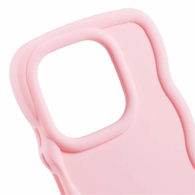 XL Series For Xiaomi Redmi Note 13 5G Case Curly Wave Frame TPU Phone Cover