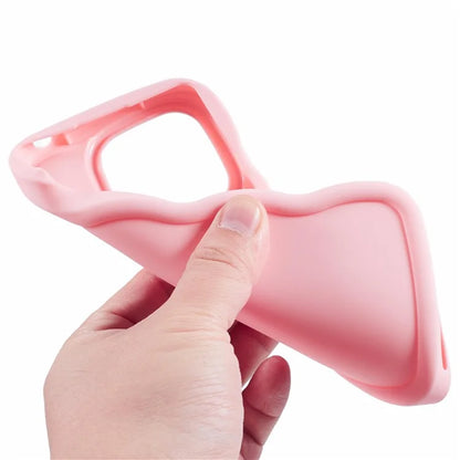 XL Series For Xiaomi Redmi Note 13 5G Case Curly Wave Frame TPU Phone Cover