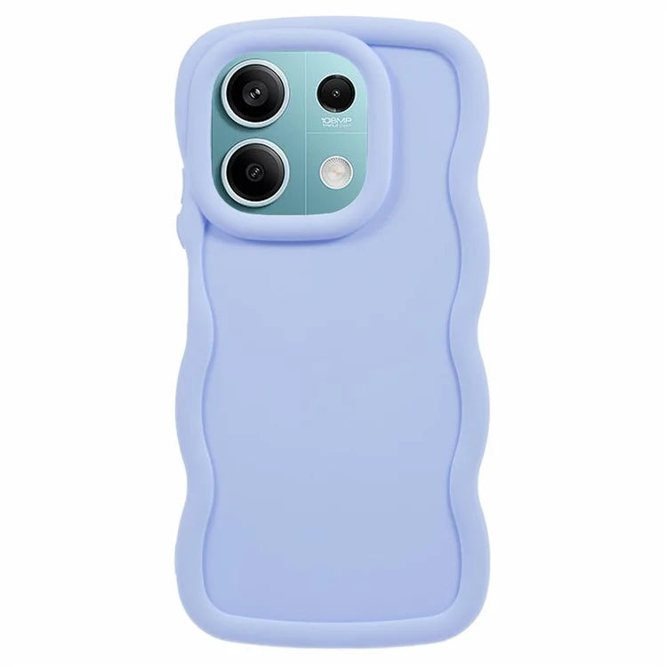 XL Series For Xiaomi Redmi Note 13 5G Case Curly Wave Frame TPU Phone Cover
