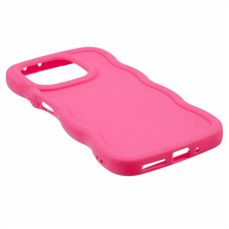XL Series For Xiaomi Redmi Note 13 5G Case Curly Wave Frame TPU Phone Cover