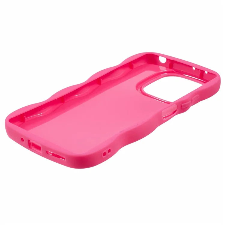XL Series For Xiaomi Redmi Note 13 5G Case Curly Wave Frame TPU Phone Cover