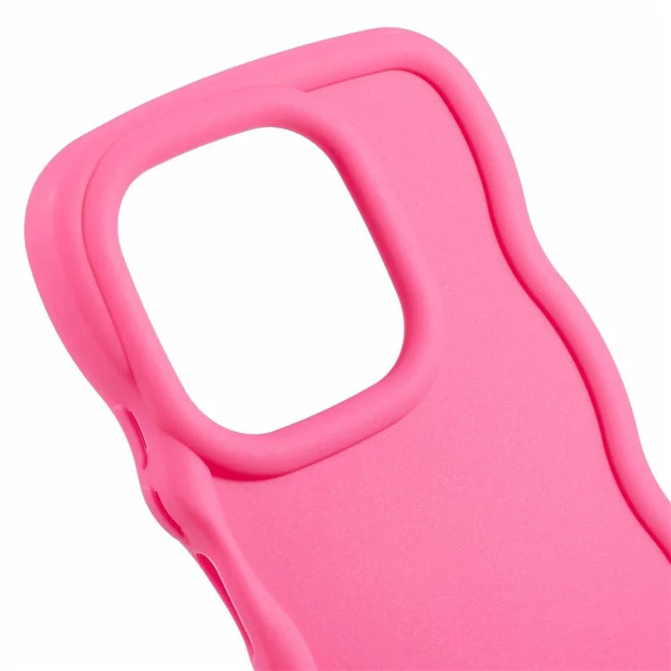 XL Series For Xiaomi Redmi Note 13 5G Case Curly Wave Frame TPU Phone Cover