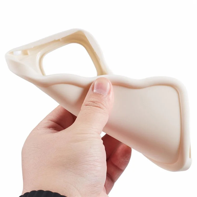 XL Series For Xiaomi Redmi Note 13 5G Case Curly Wave Frame TPU Phone Cover