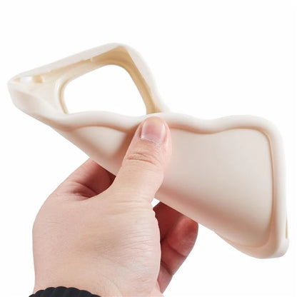 XL Series For Xiaomi Redmi Note 13 5G Case Curly Wave Frame TPU Phone Cover