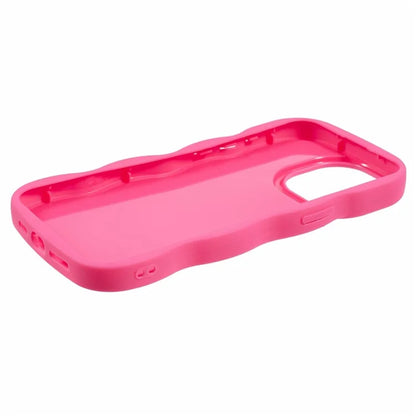 XL Series For iPhone 15 Pro Max Case Solid Color TPU Phone Cover with Wave Frame