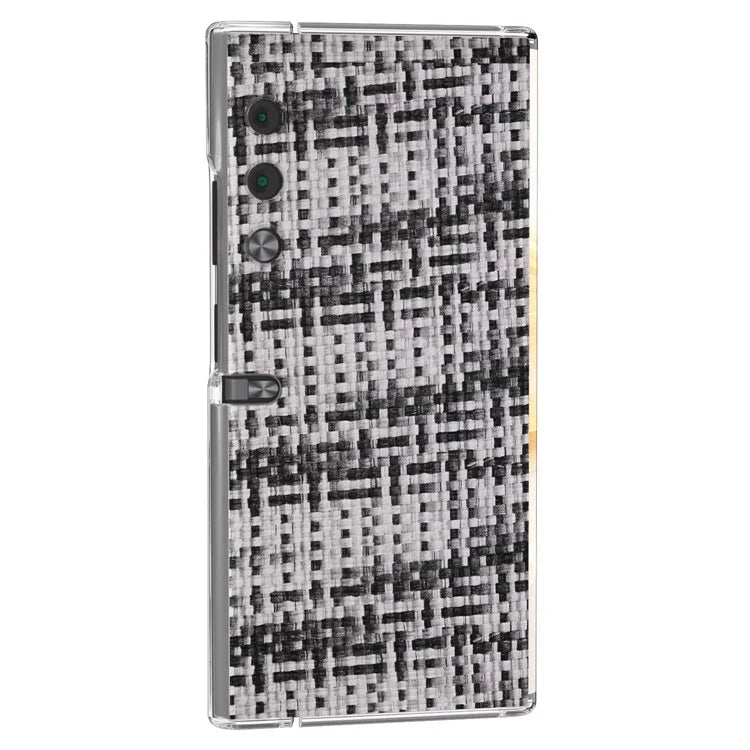 For Honor V Purse Case Colorful Plaid Texture Leather Phone Back Cover