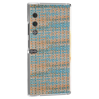 For Honor V Purse Case Colorful Plaid Texture Leather Phone Back Cover