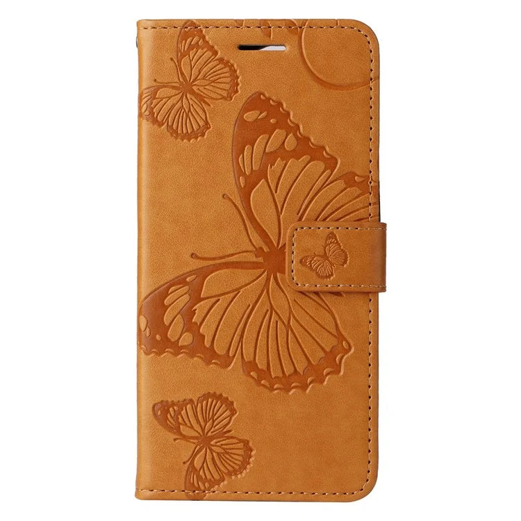 KT Imprinting Flower Series-2 For iPhone 16 Wallet Case Protective Leather Flip Cover