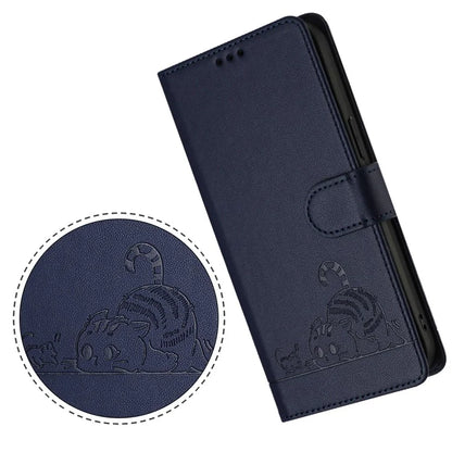 YB Imprinting Series-9 for Google Pixel 8a Case Flip Wallet Leather Phone Cover RFID Blocking