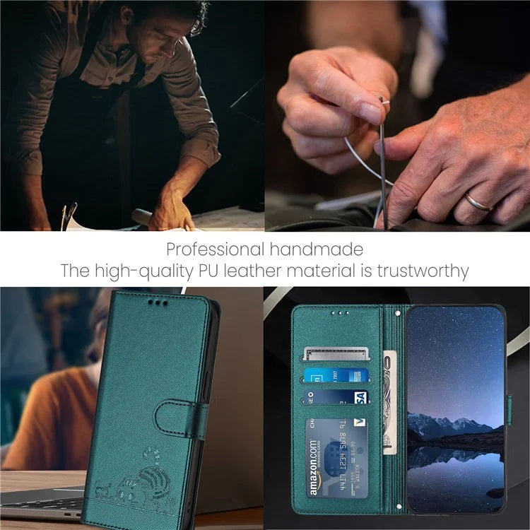 YB Imprinting Series-9 for TECNO Camon 30 4G / Camon 30 5G Leather Case RFID Blocking
