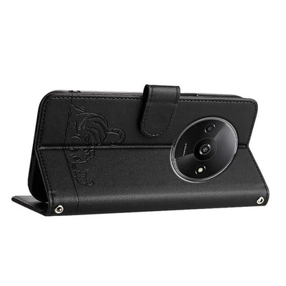 YB Imprinting Series-9 for Xiaomi Redmi A3 / Poco C61 4G Case RFID Blocking Leather Wallet Phone Cover