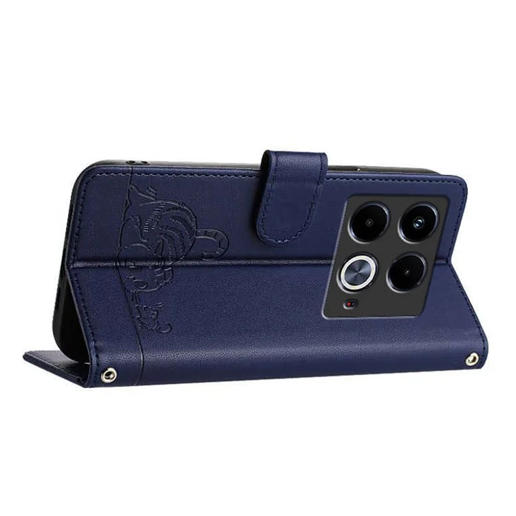 YB Imprinting Series-9 for Infinix Note 40 Case RFID Blocking Anti-Drop Leather Phone Cover
