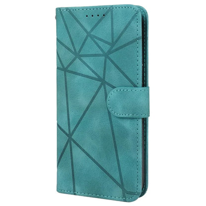 For Samsung Galaxy A05s 4G Case PU Leather Wallet Stand Lines Design Phone Cover