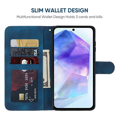 For Samsung Galaxy A55 5G Case Shockproof Wallet Card Holder Leather Phone Cover