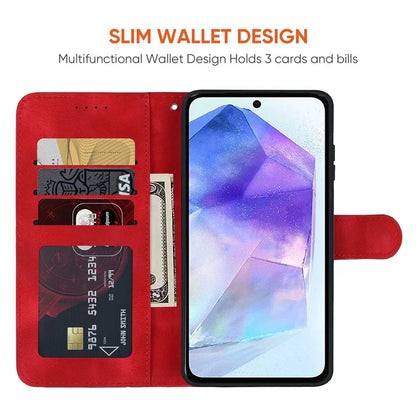 For Samsung Galaxy A55 5G Case Shockproof Wallet Card Holder Leather Phone Cover