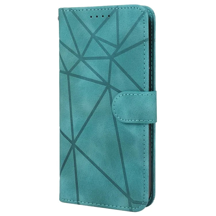 For Xiaomi Redmi Note 13 Pro 5G / Poco X6 5G Case Leather Phone Wallet Cover Lines Imprint