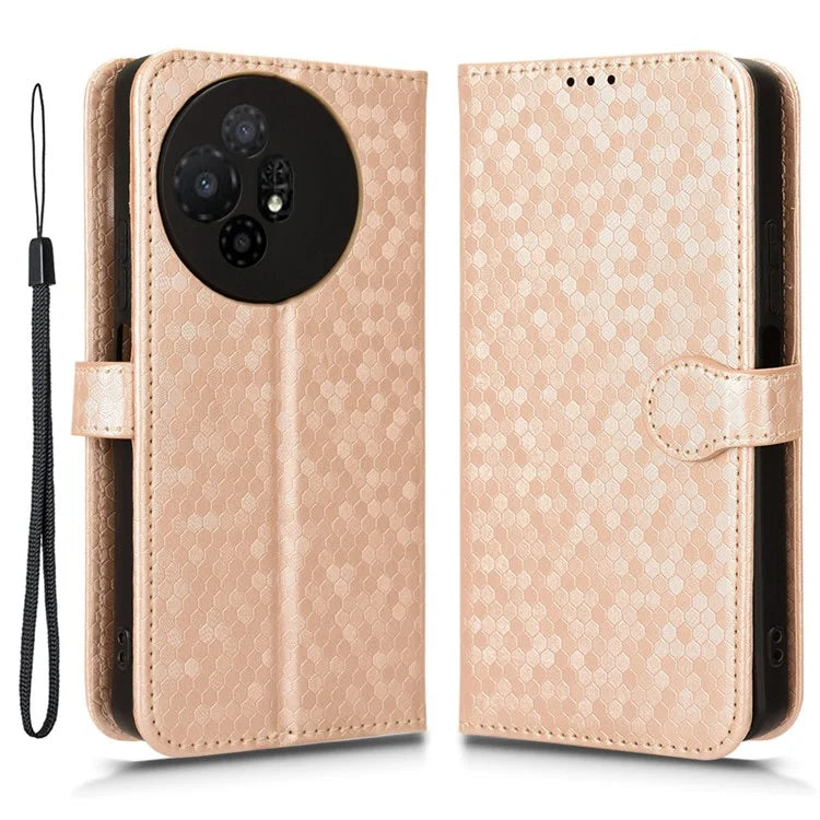 For TCL 50 XL 5G Case Dot Pattern Flip Leather Phone Cover Wallet
