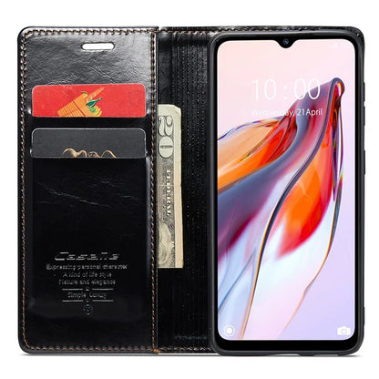 CASEME 003 Series For Xiaomi Redmi 12C 4G / Redmi 11A 4G Case Leather Stand Phone Cover