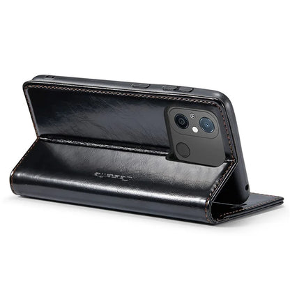 CASEME 003 Series For Xiaomi Redmi 12C 4G / Redmi 11A 4G Case Leather Stand Phone Cover