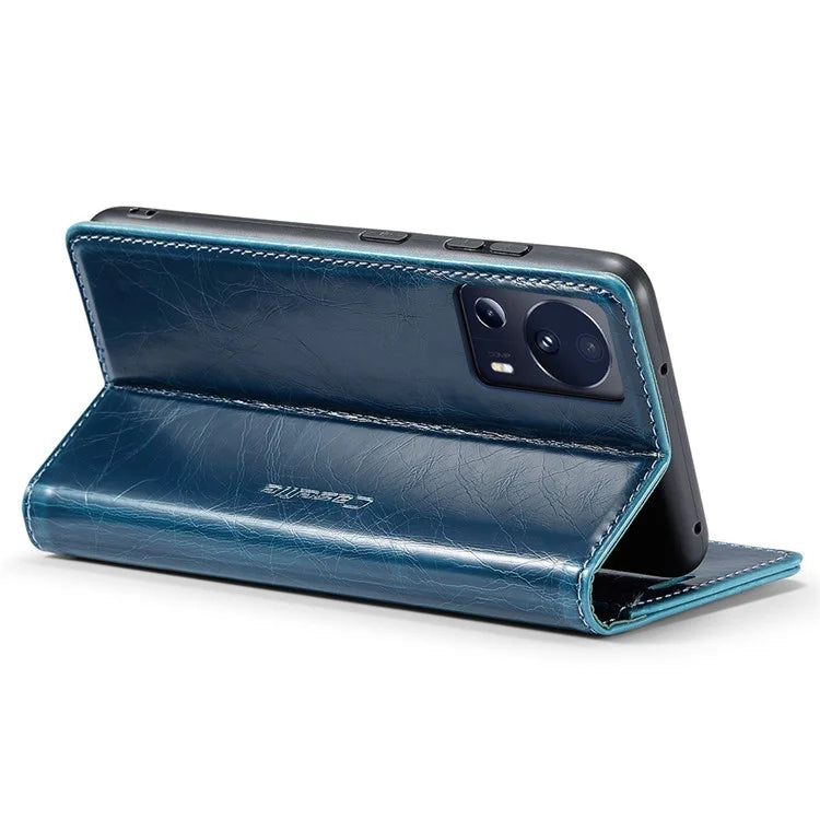 CASEME 003 Series For Xiaomi 13 Lite / Civi 2 5G Phone Case Crazy Horse Texture Leather Flip Cover