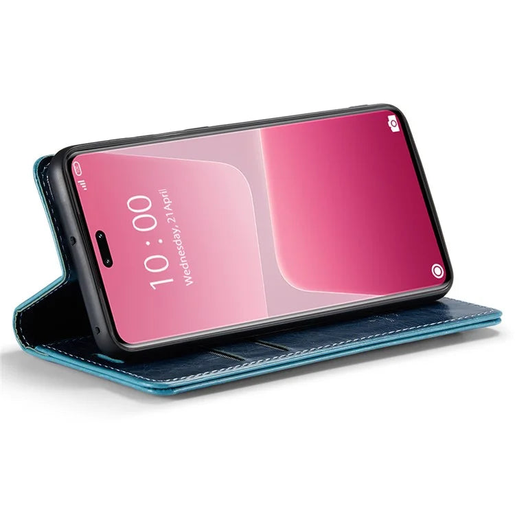 CASEME 003 Series For Xiaomi 13 Lite / Civi 2 5G Phone Case Crazy Horse Texture Leather Flip Cover