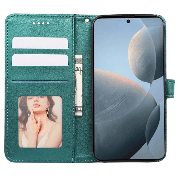 For Xiaomi Poco F6 Pro 5G / Redmi K70 5G / K70 Pro 5G Case Cubic Grid Leather Wallet Phone Cover
