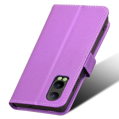 For Oppo K12x 5G / OnePlus Nord CE4 Lite 5G Case Diamond Texture Leather Phone Cover