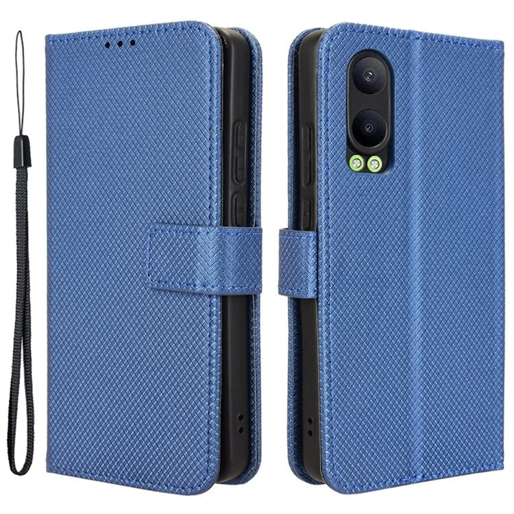 For Oppo K12x 5G / OnePlus Nord CE4 Lite 5G Case Diamond Texture Leather Phone Cover
