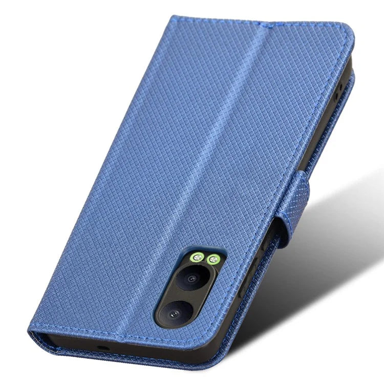 For Oppo K12x 5G / OnePlus Nord CE4 Lite 5G Case Diamond Texture Leather Phone Cover