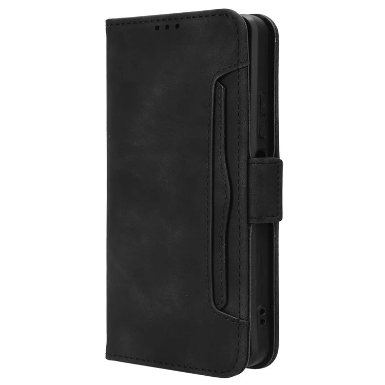 For itel S24 / S667LN Wallet Case Multiple Card Slots Leather Phone Shell