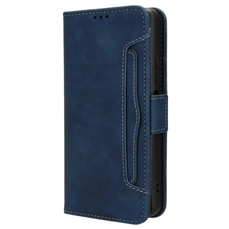 For itel S24 / S667LN Wallet Case Multiple Card Slots Leather Phone Shell