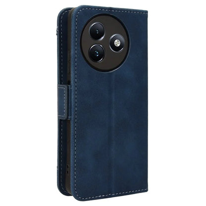 For itel S24 / S667LN Wallet Case Multiple Card Slots Leather Phone Shell