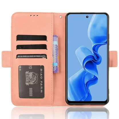 For itel S24 / S667LN Wallet Case Multiple Card Slots Leather Phone Shell