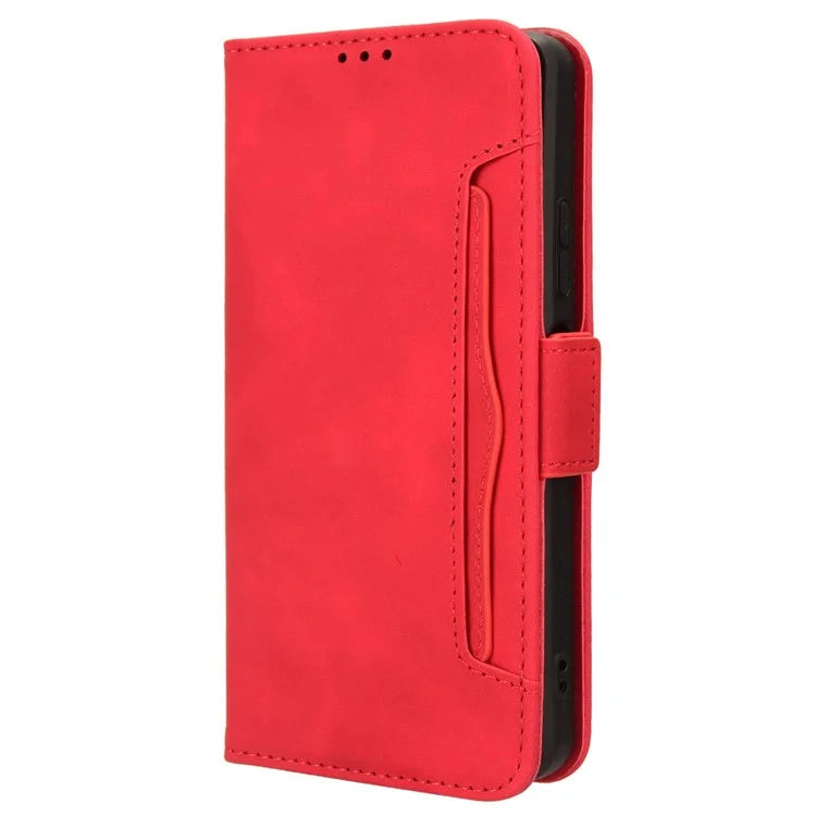 For itel S24 / S667LN Wallet Case Multiple Card Slots Leather Phone Shell