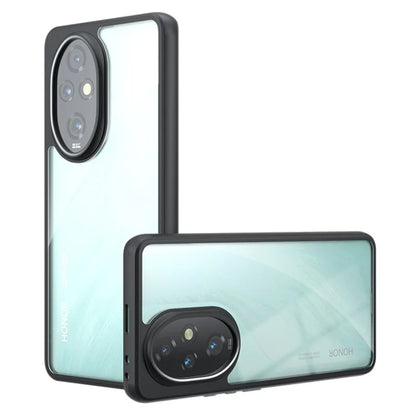 For Honor 200 Pro 5G Clear Case Shockproof Soft TPU + PC Phone Cover
