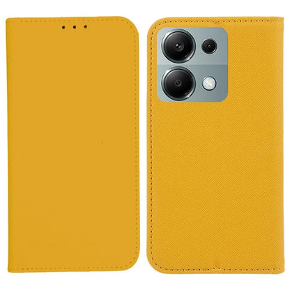 For Xiaomi Redmi Note 13 Pro 4G / Poco M6 Pro 4G Case Cross Texture Wallet Leather Phone Cover