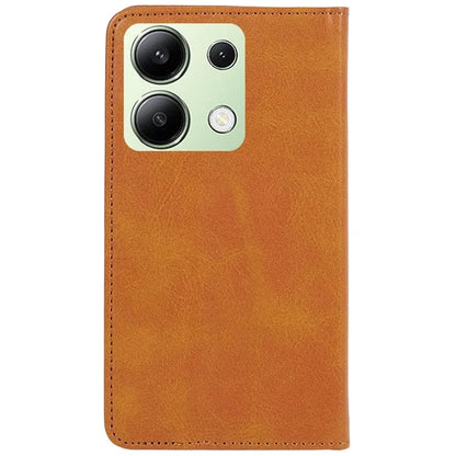 For Xiaomi Redmi Note 13 4G Case Calf Texture Phone Leather Cover Wallet