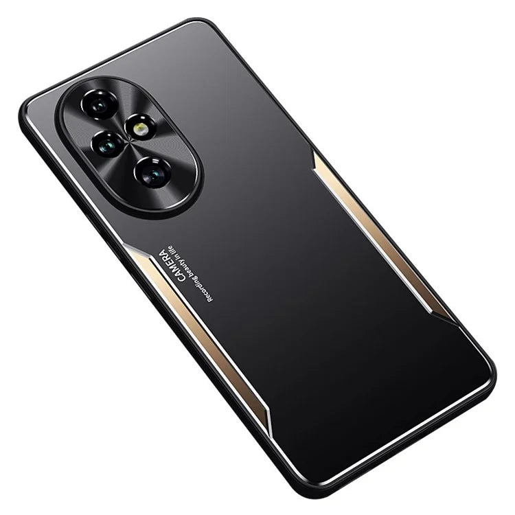 For Honor 200 Pro 5G Case Aluminium Alloy+TPU Shockproof Protective Phone Cover