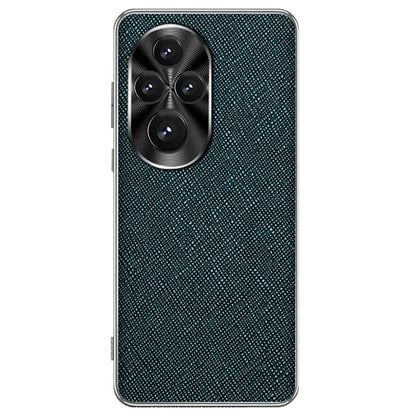 For Honor 200 Pro 5G Cover Cross Texture PU Leather Coated TPU Cell Phone Case